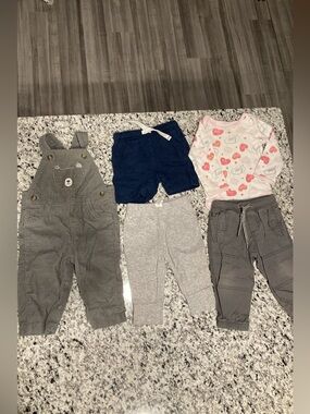 9 month carters clothing lot